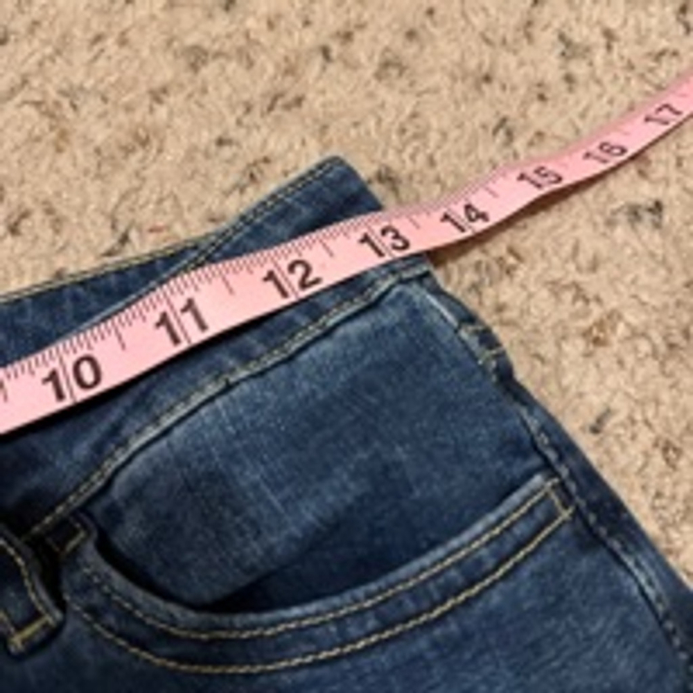 Women's Armani Exchange Jeans Size 27 Blue Denim Super Skinny - Picture 3 of 9